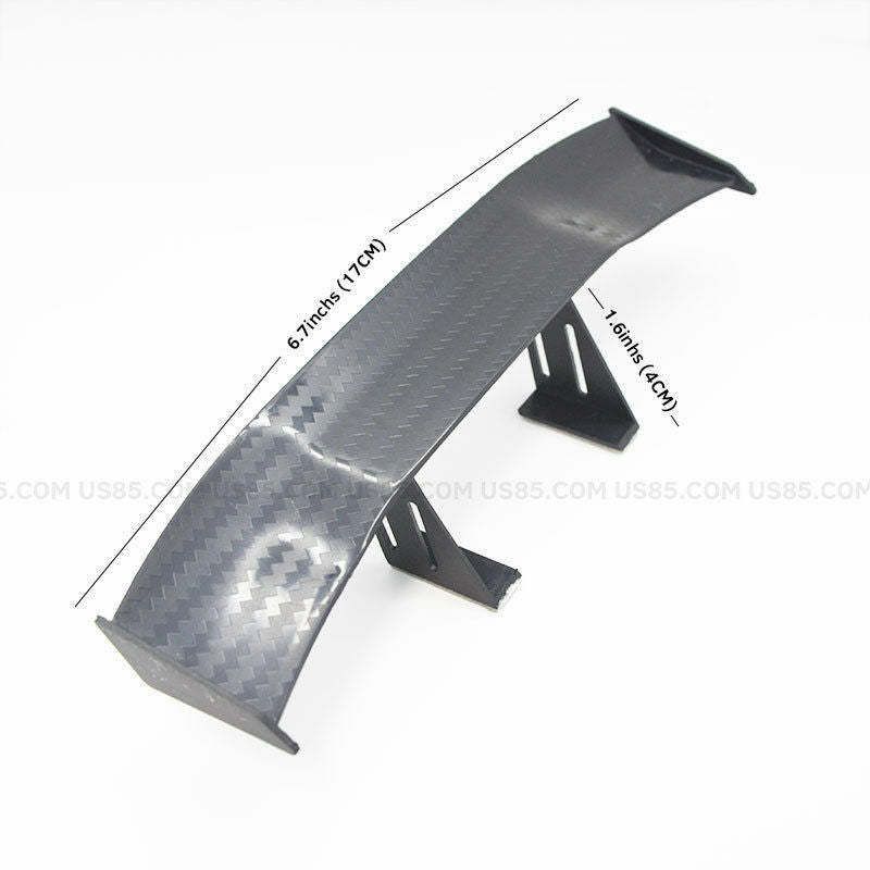 Carbon Fiber Universal Mini Spoiler Auto Car Trunk Tail Decoration Sport Wing - US85.COM