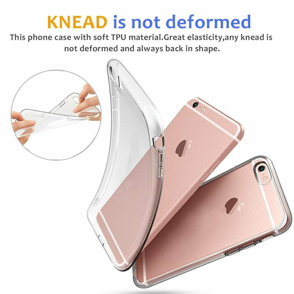 Ultra Thin Clear Transparent soft TPU Case Cover For iPhone 6P 7/7P 8/8P - US85.COM