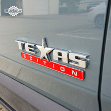Load image into Gallery viewer, Chrome &amp; Red TEXAS Edition Logo Emblem Badge Stickers Chevrolet Decoration TEAS - US85.COM