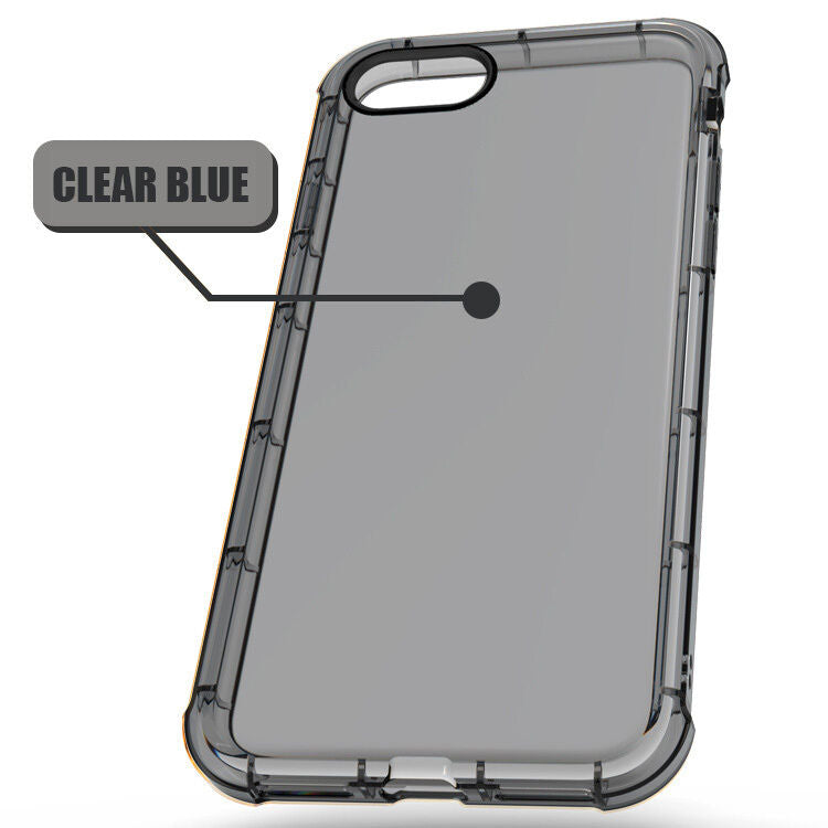 Apple iPhone 6 / 7 / 8 Plus Case Silicone Clear Cover Bumper Rubber Protective - US85.COM