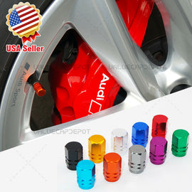 Universal Hexagon Shape Aluminum Car Wheels Tyre Tire Valves Dust Stems Air Caps - US85.COM