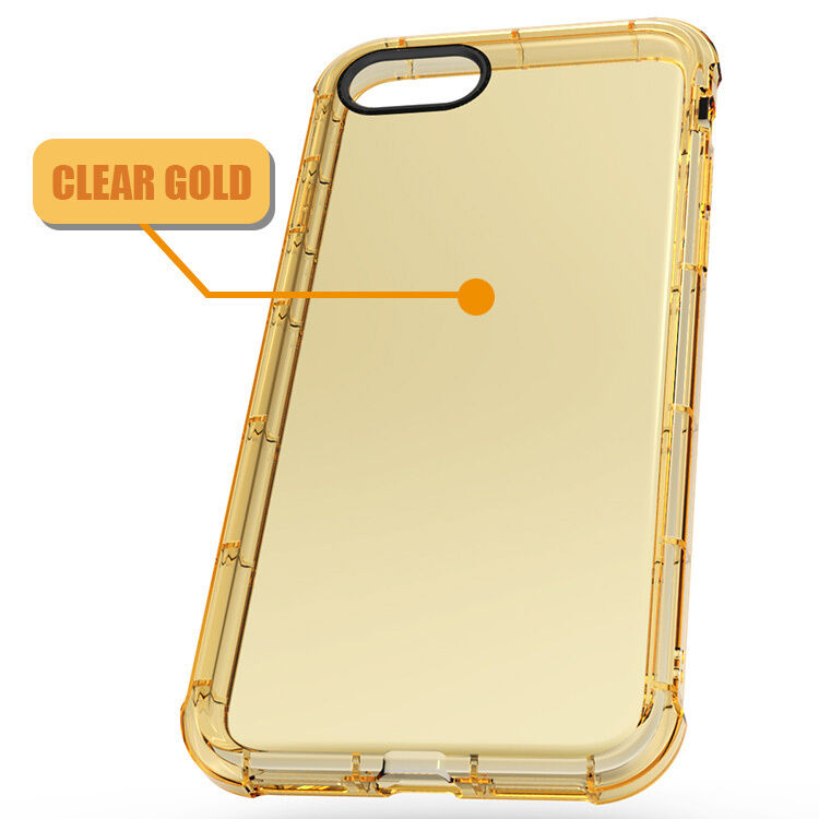 Apple iPhone 6 / 7 / 8 Plus Case Silicone Clear Cover Bumper Rubber Protective - US85.COM