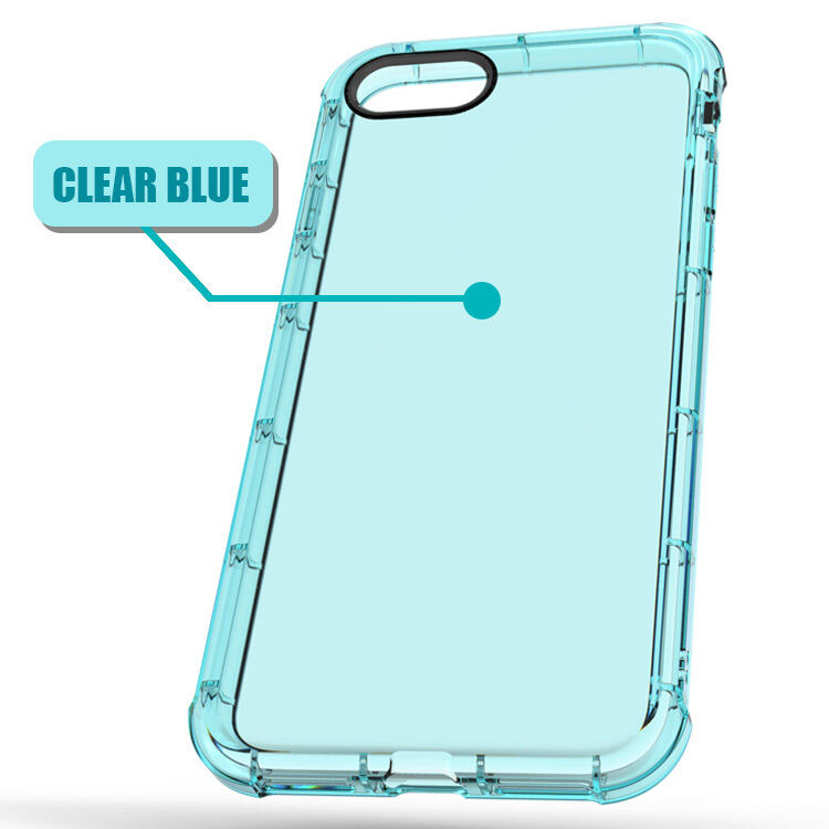 Apple iPhone 6 / 7 / 8 Plus Case Silicone Clear Cover Bumper Rubber Protective - US85.COM