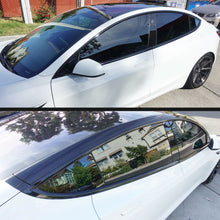 Load image into Gallery viewer, 65&#39; 3&quot; Gloss Black Vinyl Wrap Roll Sheet Film For Door Trim Tint Chrome Delete - US85.COM