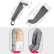 Load image into Gallery viewer, Sequential Compression Device Compression Pump, Foot Arm Leg Massager, Leg Arm Compression Massasger, Blood Circulation machine for Legs, Air Compression Leg Arm Massager - US85.COM