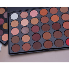 Load image into Gallery viewer, Cosmetic Matte Eyeshadow Makeup Palette Shimmer Set 35 Colors diamond bright eye shadow tray - US85.COM