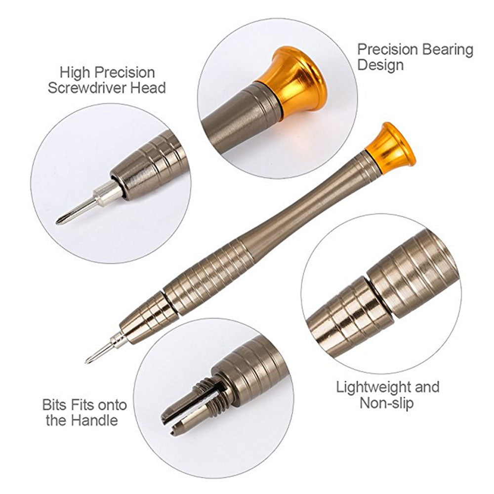 YG0090 25 in 1 Screwdriver Set Mini Precision Screwdriver Tool Set Replacement for PC Glasses Mobile Phone Laptop Watch - US85.COM