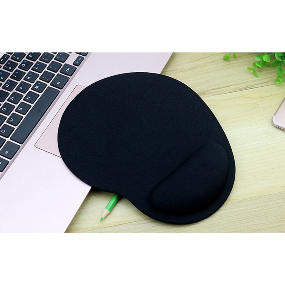 1Pcs Mouse Pad with Non-Slip Wrist Rest, Durable & Comfortable, Easy Typing，Pain Relief for Computer, Laptop, Mac, Gaming ,Office - US85.COM