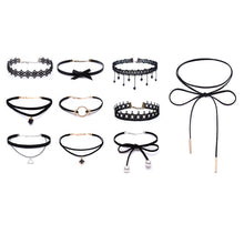 Load image into Gallery viewer, 1Pcs Women Lace Collar Choker Necklace Pendant Chain Clavicle Ornament  Various Styles - US85.COM