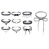 1Pcs Women Lace Collar Choker Necklace Pendant Chain Clavicle Ornament  Various Styles