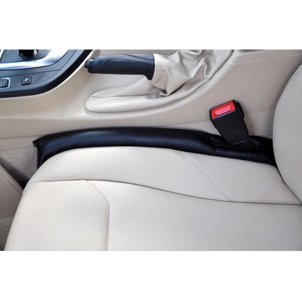 1Pcs PU Leather Car Seat Gap Stopper Leak Proof Stop Pad Filler Spacer Mat Cushion Cover Auto Slot Plug Stopper - US85.COM