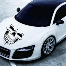 Load image into Gallery viewer, 1Pcs Car Decal Reflective Skull Car Truck Sticker Racing Window Decal Funny Car Sticker - US85.COM