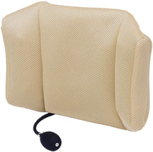 Load image into Gallery viewer, A0662-Tcare Portable Inflatable Lumbar Support Cushion/Massage Pillows - Orthopedic Design for Back Pain Relief - Lumbar Support Pillow with Premium Adjustable Straps