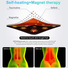 Load image into Gallery viewer, A0609  Tcare Adjustable Tourmaline Self Heating Magnetic Therapy Waist Support Belt Lumbar Back Waist Brace Double Band Health Care