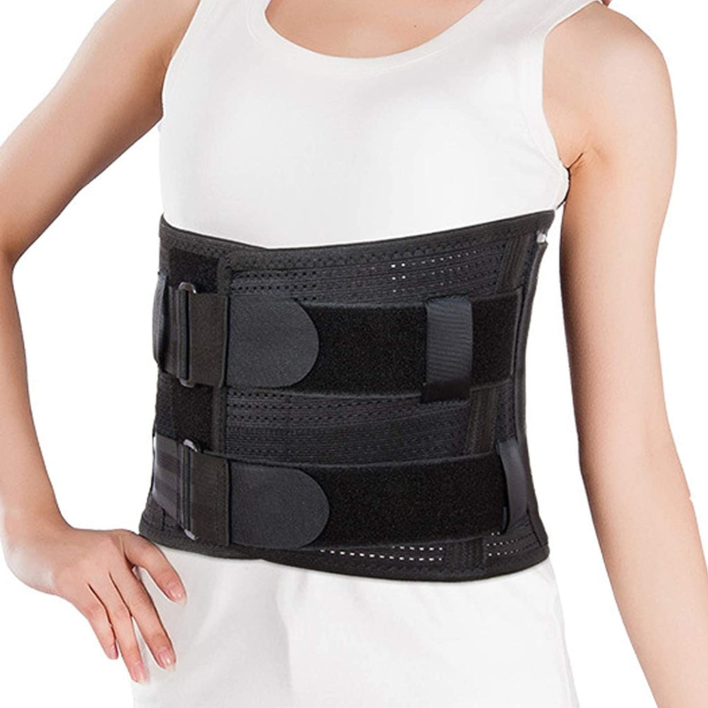 A0648 Lumbar Lower Back Brace and Support Belt - for Men & Women Relieve Lower Back Pain with Sciatica, Scoliosis, Herniated Disc or Degenerative Disc Disease Back Pain Relief