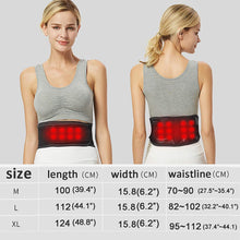 Load image into Gallery viewer, A0609  Tcare Adjustable Tourmaline Self Heating Magnetic Therapy Waist Support Belt Lumbar Back Waist Brace Double Band Health Care