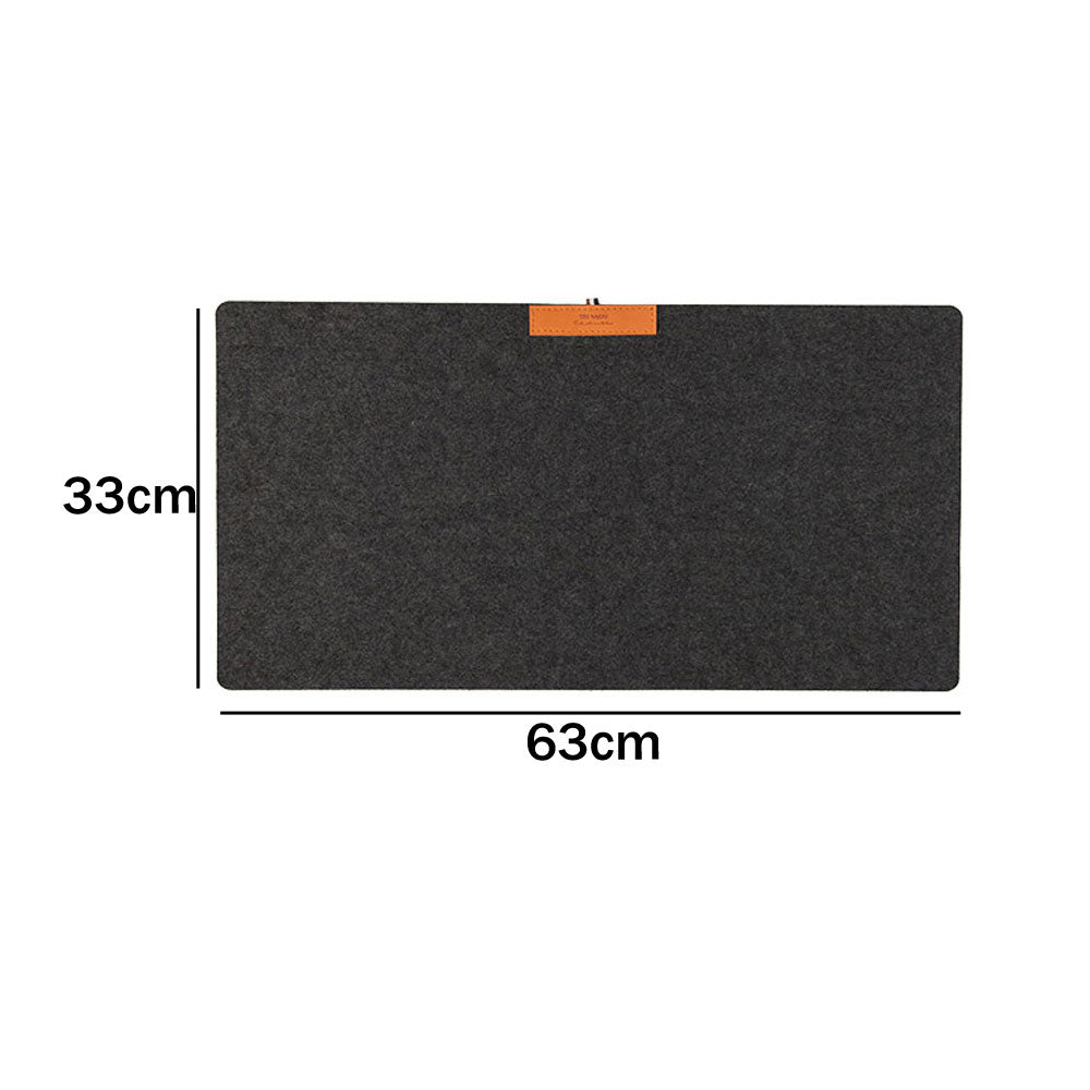 1Pcs Home/Office Premium Extended Size Felt Computer/Laptop Mouse pad Desktop Mat Table Organizer Game Mouse Pad Non-Slip - US85.COM
