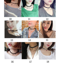 Load image into Gallery viewer, 1Pcs Women Lace Collar Choker Necklace Pendant Chain Clavicle Ornament  Various Styles - US85.COM
