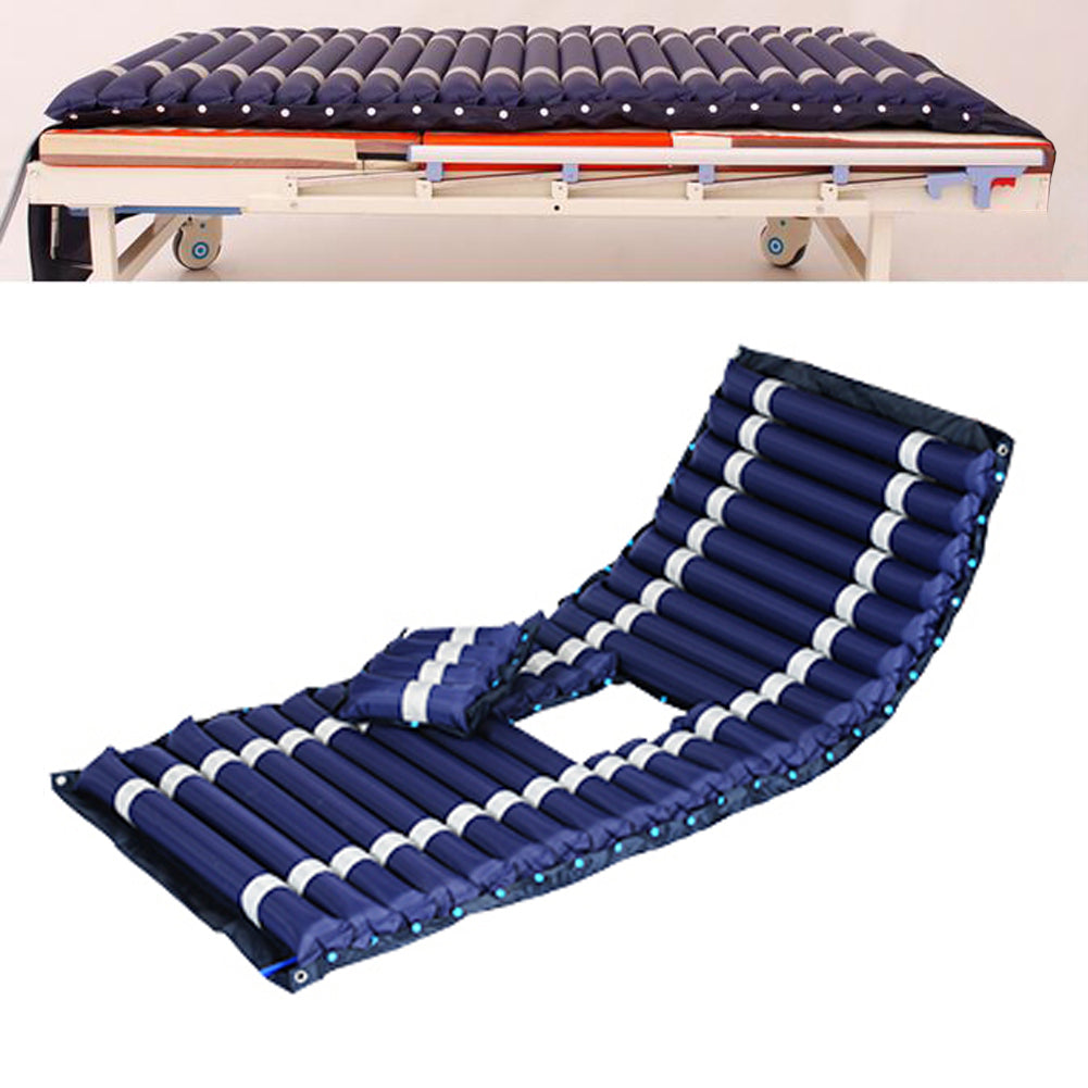 Tcare Alternating Pressure Mattress- Inflatable Bed Pad for Pressure Ulcer and Pressure Sore Treatment - Fits Standard Hospital Beds - Includes Electric Air Pump & Mattress Pad - US85.COM
