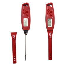 Load image into Gallery viewer, 1Pcs Waterproof Instant Read Meat BBQ Kitchen Thermometer - Super Fast 4Second Read - Red Digital Food Cooking Thermometer - US85.COM