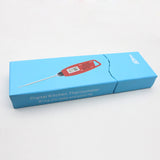 1Pcs Waterproof Instant Read Meat BBQ Kitchen Thermometer - Super Fast 4Second Read - Red Digital Food Cooking Thermometer