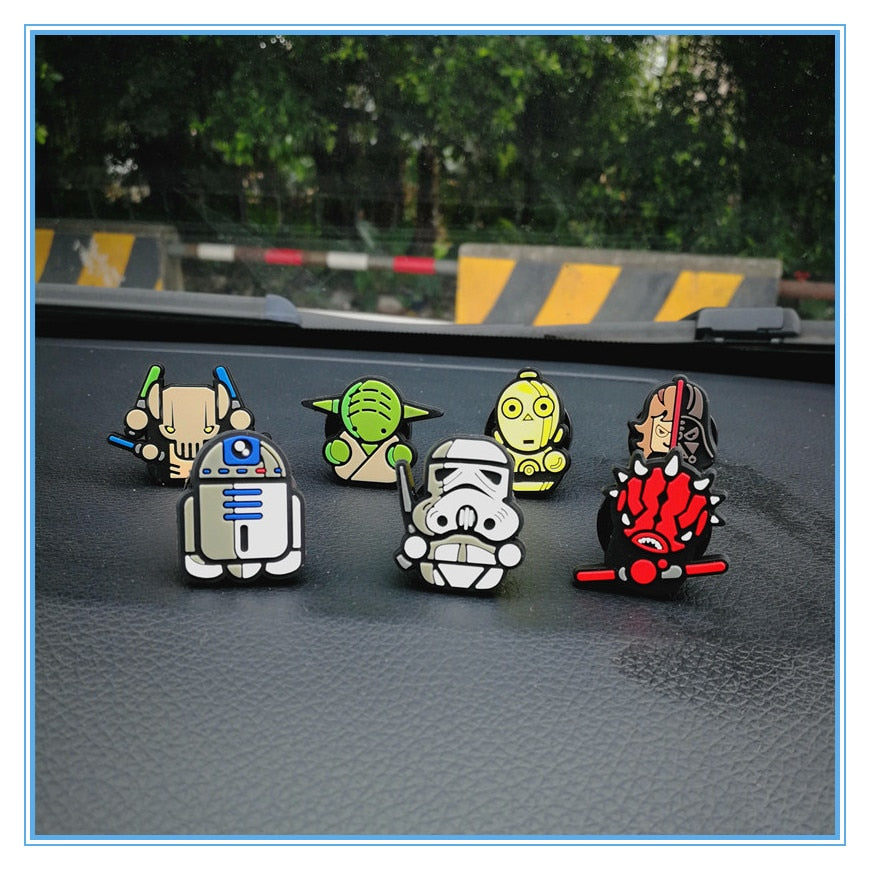 Cute Cartoon Car Air Freshener Perfume Clips Air outlet Air vent decorate Toys Accessories Auto Interior