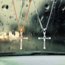 Load image into Gallery viewer, High Quality Christian Cross Car Rearview Mirror Hanging Ornaments Car-styling Auto Interior Accessories Pendant