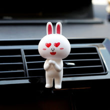 Load image into Gallery viewer, Cute Rabbit Decoration Air Freshener Auto Interior Perfume Flavor Clip Car Accessories