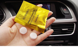 Fashion Diamond Pearl Bow Flower Car Styling Air Freshener Perfume For Car Air Condition Vent Smell Accessories Decoration