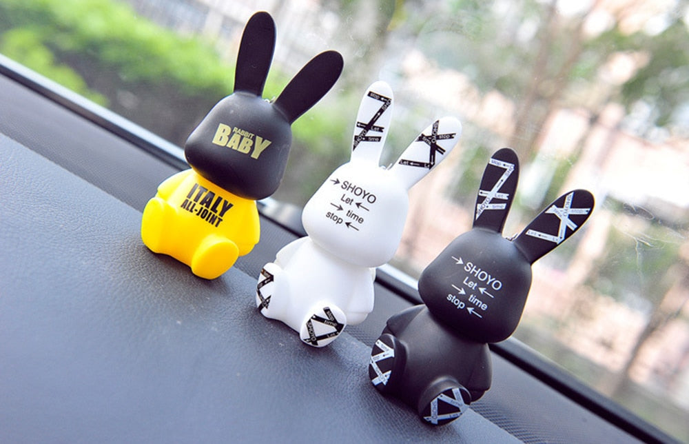 Cute Rabbit Car Freshener  Vents Outlet Clip Auto Interior Scent Fragrance Purifier Car Accessories