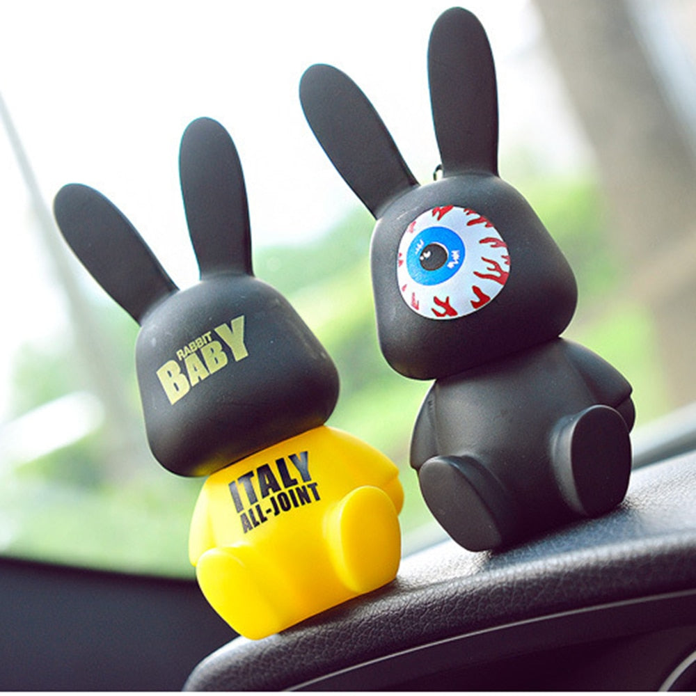 Cute Rabbit Car Freshener  Vents Outlet Clip Auto Interior Scent Fragrance Purifier Car Accessories