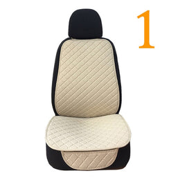 Big Size Universal Flax Car Seat Cover Protector for Front Seat Backrest Cushion Pad Mat Comfortable Auto Front Interior Styling Truck SUV or Van