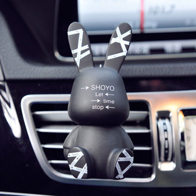 Cute Rabbit Car Freshener  Vents Outlet Clip Auto Interior Scent Fragrance Purifier Car Accessories
