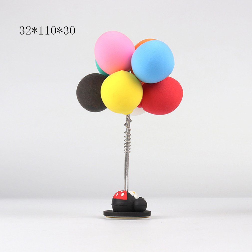 Universal Multicolor Lovely Balloon Charming Auto Interior Ornaments for Car Home Office Decoration