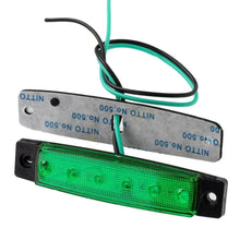Load image into Gallery viewer, LED Lights Car External   12V/24V /6 SMD LED Auto Car Bus Truck Lorry Side Marker Indicator low Trailer Light Rear Side Lamp