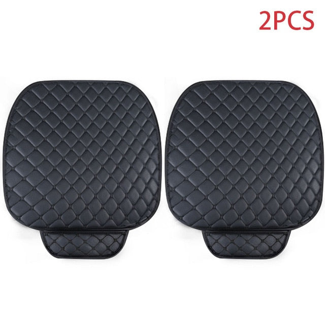 Universal Car Seat Soft Artificial leather Cover Protection Waterproof Easy Clean Cushion Mats Chair Protector Carpet Pads for Car Accessories Decoration