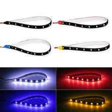 Load image into Gallery viewer, 1x Car LED Strip DIY Bulb Atmosphere Decorative lamp Auto inerior Running Light