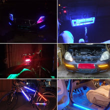 Load image into Gallery viewer, 1x Car LED Strip DIY Bulb Atmosphere Decorative lamp Auto inerior Running Light