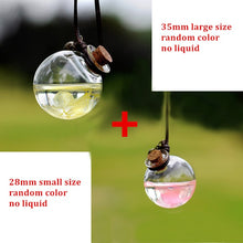 Load image into Gallery viewer, Fashion Decoration Car Rearview Mirror Hanging Perfume Pendant Bottle Air Freshener w/ Flower Essential Oils Diffuser for Auto Ornaments