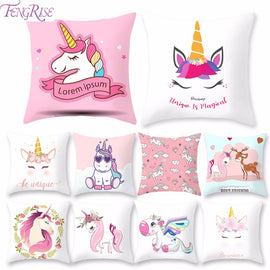 Unicorn Cushion Cover 45x45cm Unicorn Pillow Case