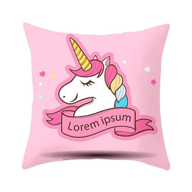 Unicorn Cushion Cover 45x45cm Unicorn Pillow Case