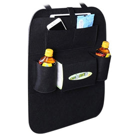 Fashion Auto Car Seat Back Multi-Pocket Storage Bag Organizer Holder Seat Back Covers Protection
