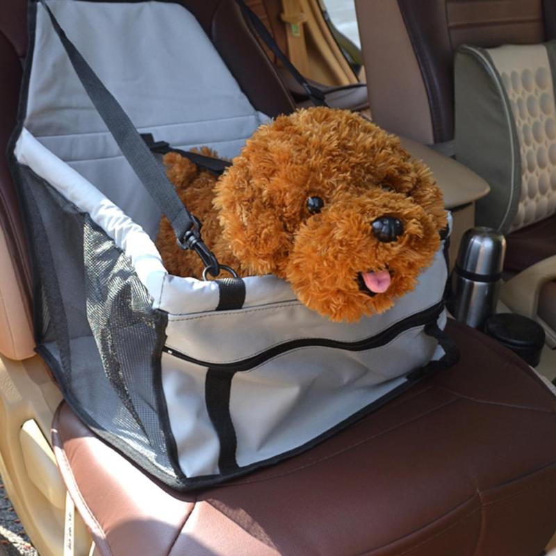 Waterproof Breathable Folding Pet Carrier Pad Safe Car Seat Protection Bag Basket for Cat Puppy Bag Dog Car Seat Pet Travel Products