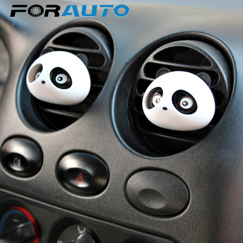 Cute Cartoon 3D Panda Car Air Freshener Auto Perfume Clip for Interior Decoration Car Accessories