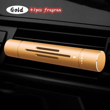Load image into Gallery viewer, Mini Alloy Solid Aroma Car Air Freshener Air Vent Perfume Fresh Scented Flavoring for Auto Interior Accessories Decoration