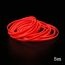 Load image into Gallery viewer, 12V Flexible Neon EL Wire Rope Indoor Interior Light for AUTO 1m/2m/3m/5m Car LED Strips Auto Decoration Atmosphere Lamp