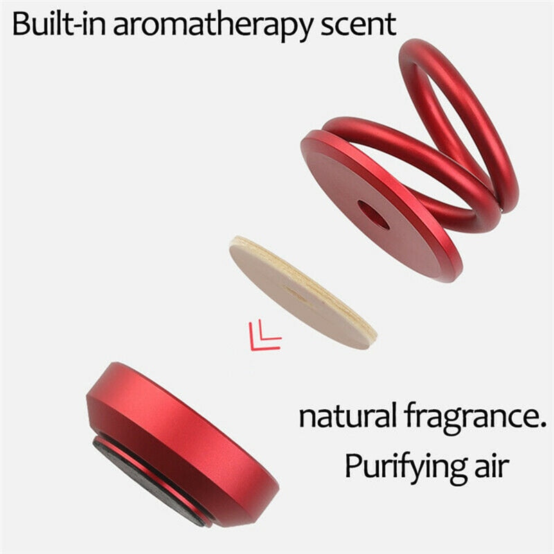 Fashion Solar Auto Rotating Car Perfume Air Freshener Fragrance for Auto Accessories or Home Decoration Ornament