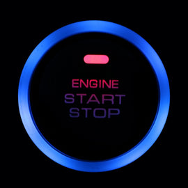 12V Safe Car Engine Start Stop Push Button Keyless Entry Ignition Starter Switch LED Light for Auto Replacement