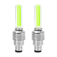 Load image into Gallery viewer, 2PCS LED Light For Tire Valve CapFlash Spoke Neon Lamp Auto Car Wheel Motocycle Bike Tire Valve Cap