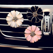 Load image into Gallery viewer, Car Air Freshener Ornament Daisy Flower Perfume Clip Automobiles Decoration Accessories Gift